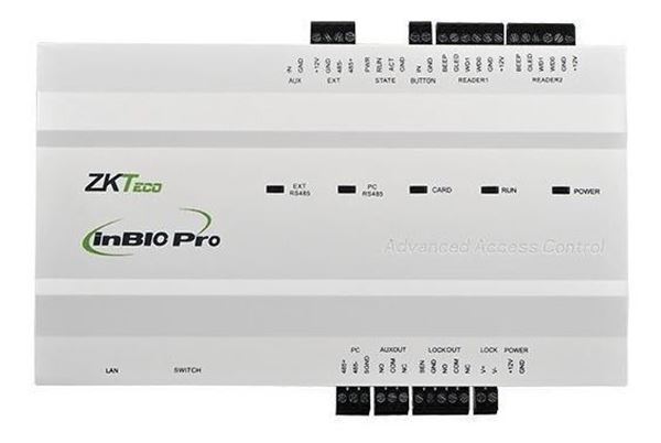 Imagen de ZKTECO INBIO 260PRO panel de accesos 2 puertas (max 4 lectoras) alta gama para software ZKBiosecurity
