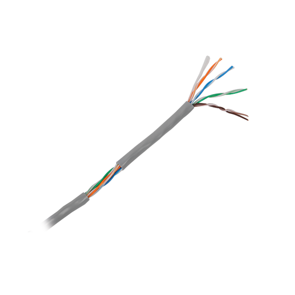 Imagen de VANGUARD cable UTP aleación (30% cobre, 70% aluminio) cat 5e AWG24, interior, caja 305 metros