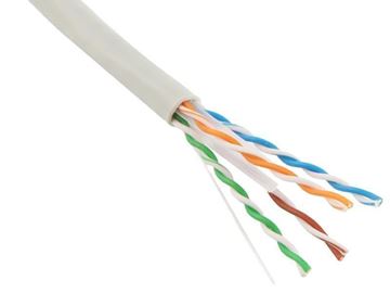 Imagen de VANGUARD cable UTP 100% cobre cat 6 AWG23, interior, caja 305 metros, listado UL