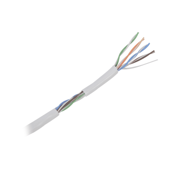 Imagen de VANGUARD cable alarma rollo 100mts aleación (30% cobre y 70% aluminio), 4 pares 0,5mm