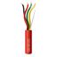 Imagen de HONEYWELL GENESIS 4101, cable incendio rojo 4 conductores AWG22, 100% cobre, caja 305, metros listado UL