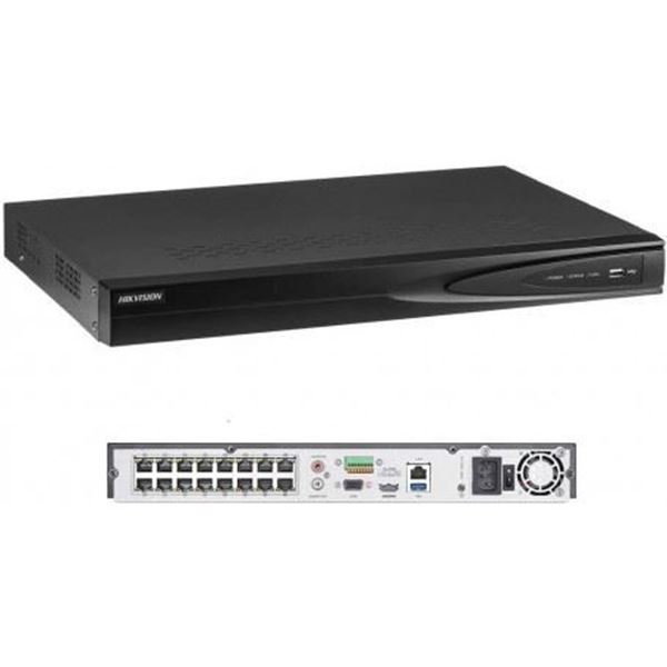 Imagen de HIKVISION NVR 16ch DS-7616NI-Q2/16P 4K