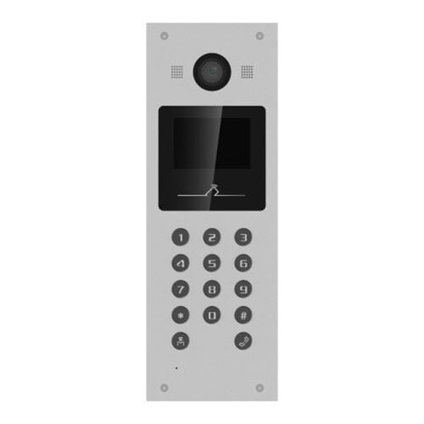 Imagen de HIKVISION FRENTE DE CALLE VIDEOPORTERO IP DS-KD3003-E6 | CÁMARA 2MP GRAN ANGULAR | LECTOR DE TARJETAS | ANTIVANDÁLICO IK08