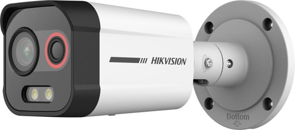 Imagen de HIKVISION CÁMARA BI-ESPECTRO DS-2TD2608-2/QA | TÉRMICA + ÓPTICA COLORVU | ANÁLISIS DE VIDEO | ALARMA AUDIOVISUAL
