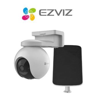 Imagen de EZVIZ CÁMARA PT 2K A BATERÍA EB8 4G | CONEXIÓN CELULAR 4G LTE | 360° | COMPATIBLE CON PANEL SOLAR