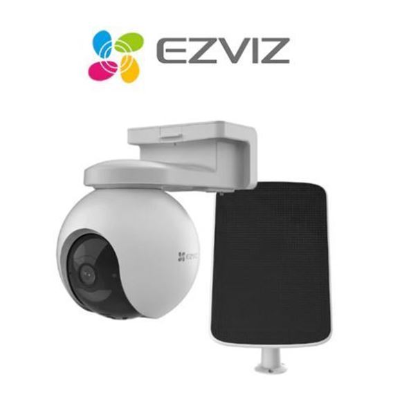 Imagen de EZVIZ CÁMARA PT 2K A BATERÍA EB8 4G | CONEXIÓN CELULAR 4G LTE | 360° | COMPATIBLE CON PANEL SOLAR