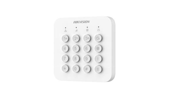 Imagen de HIKVISION TECLADO LED INALÁMBRICO DS-PK201B-WB | BOTONES DE PÁNICO | BATERÍA 2 AÑOS | CÓDIGO DE COACCIÓN