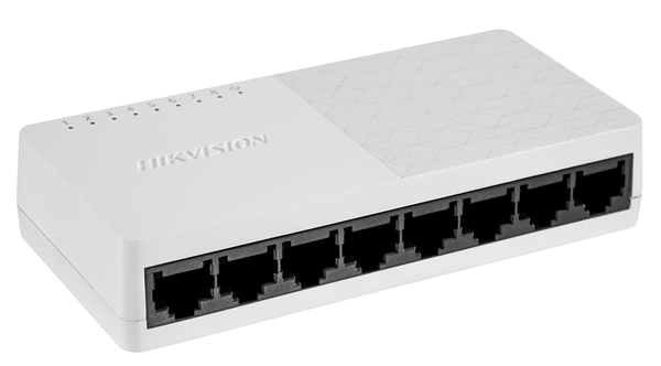 Imagen de HIKVISION SWITCH GIGABIT 8 PUERTOS DS-3E0508D-O | PLUG & PLAY | CARCASA PLÁSTICA | MONTAJE DUAL