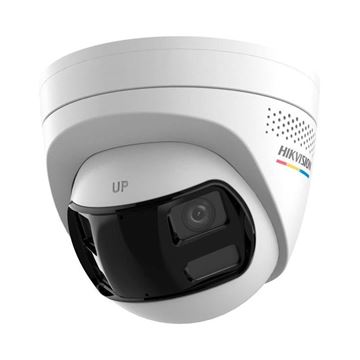Imagen de HIKVISION CÁMARA PANORÁMICA 6MP COLORVU DS-2CD1367G2HP-LIUF/SL | VISIÓN DE 180° | LUZ HÍBRIDA | AUDIO BIDIRECCIONAL