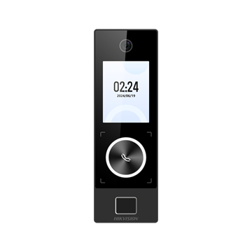 Imagen de HIKVISION TERMINAL DE ACCESO FACIAL DS-K1T323MBFWX-E1 | HUELLA, TARJETA Y ROSTRO | WI-FI Y POE | AUDIO BIDIRECCIONAL