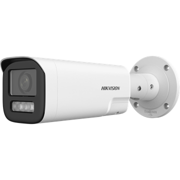 Imagen de HIKVISION CÁMARA BULLET 4MP LUZ HÍBRIDA DS-2CD1643G2-LIZSU | LENTE MOTORIZADO 2.8-12MM | DETECCIÓN HUMANOS/VEHÍCULOS | AUDIO E/S