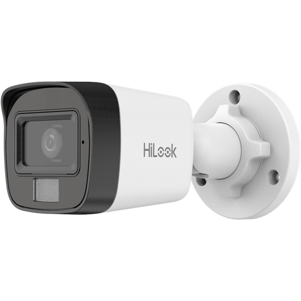 Imagen de HILOOK CÁMARA BULLET IP 2MP LUZ HÍBRIDA IPC-B120HA-LUC |MD 2.0| MICRÓFONO INTEGRADO | IP67